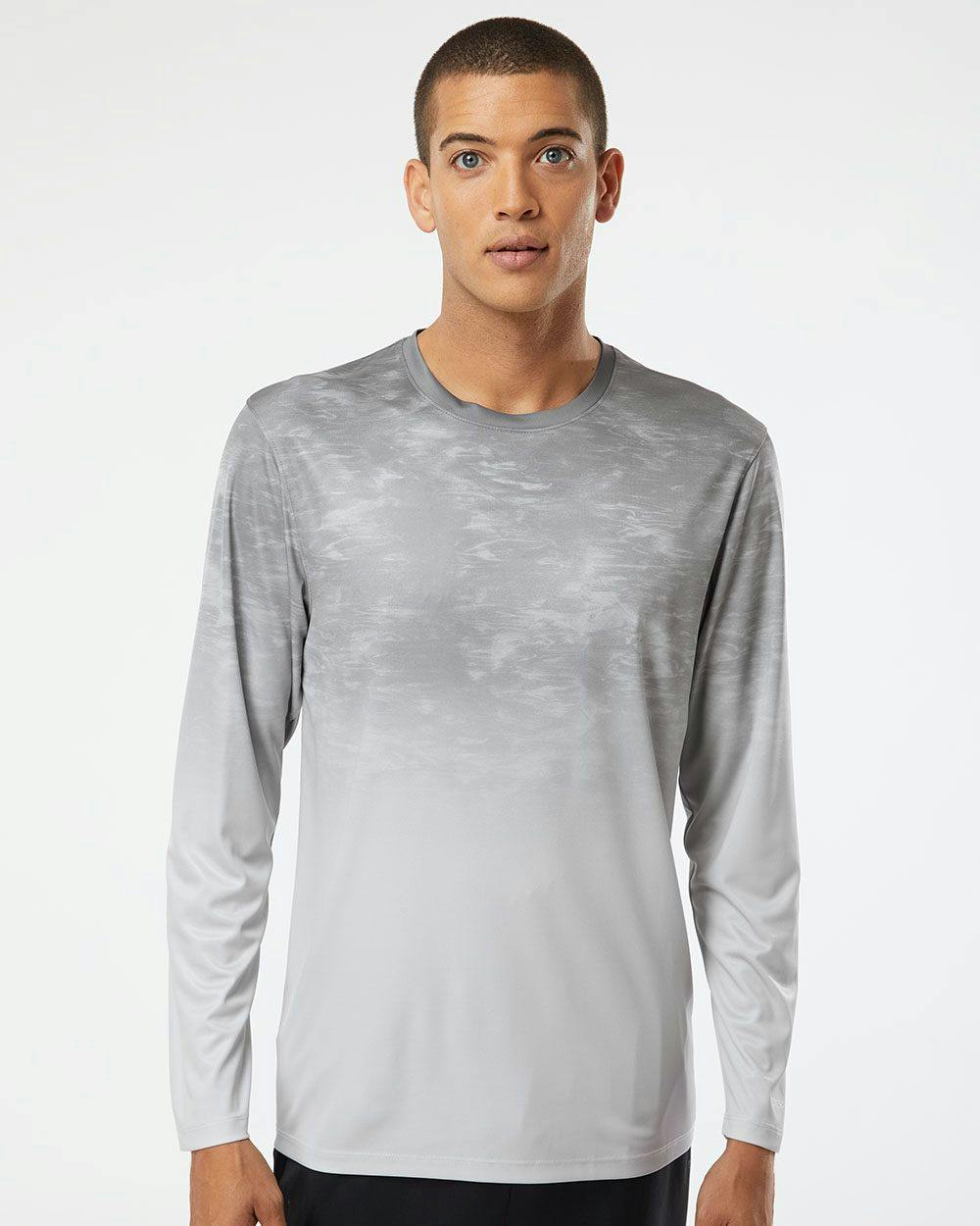 Image for Montauk Oceanic Fade Performance Long Sleeve T-Shirt - 229