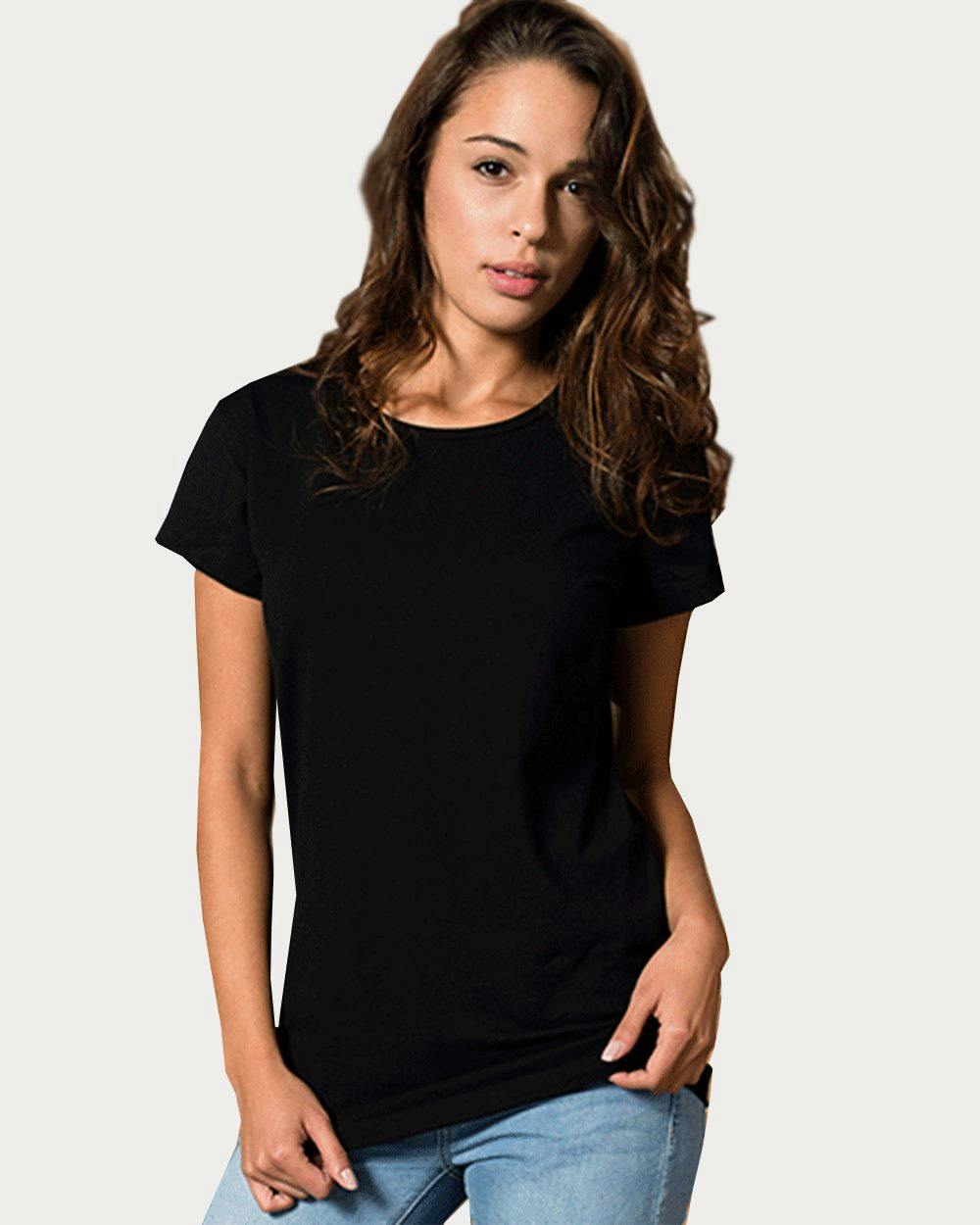 Image for Women's Crewneck Cap Sleeve T-shirt - A02