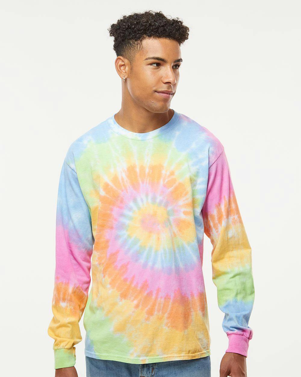 Image for Tie-Dyed Long Sleeve T-Shirt - 2000