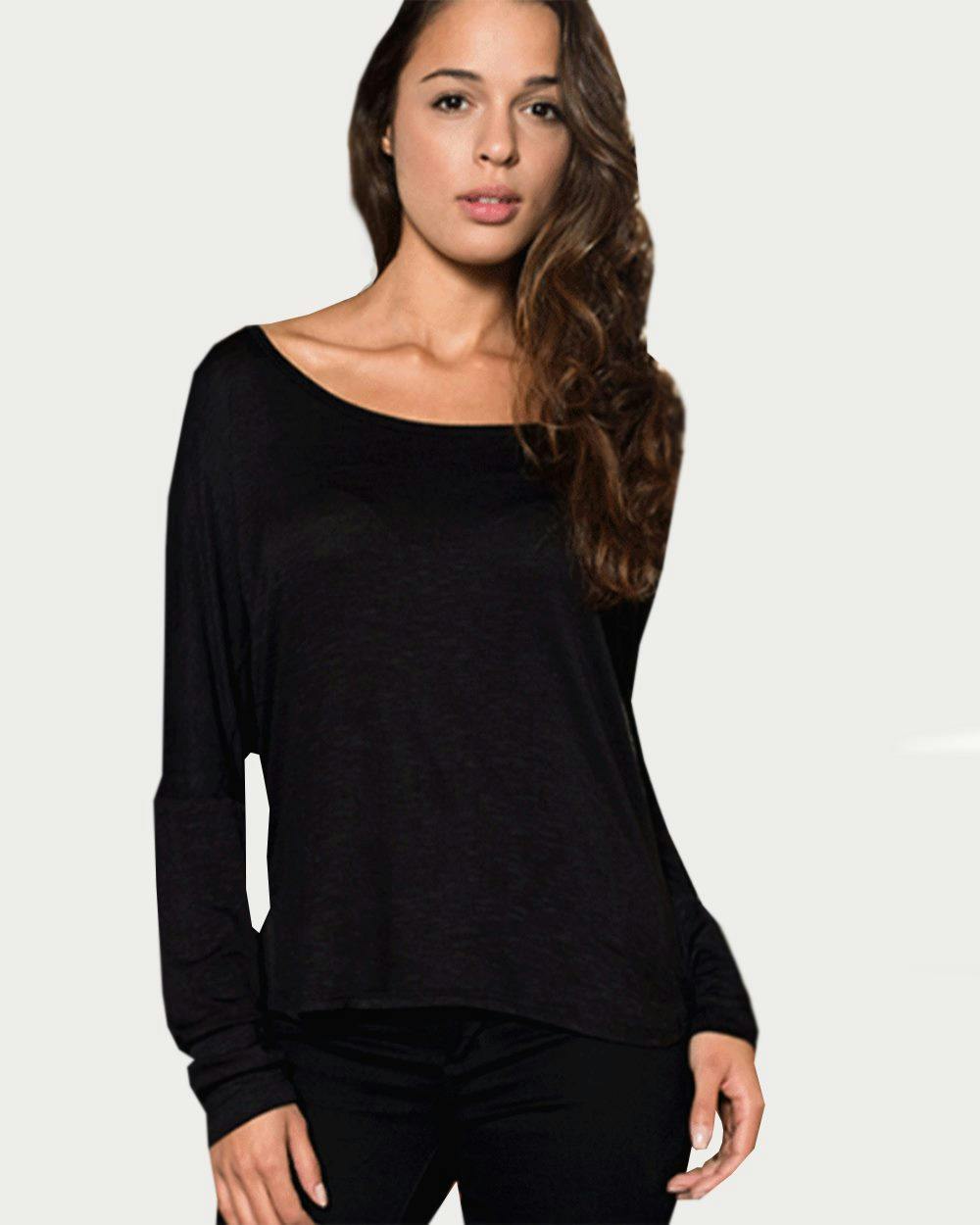 Image for Women's Hi-Lo Long Sleeve T-Shirt - R04