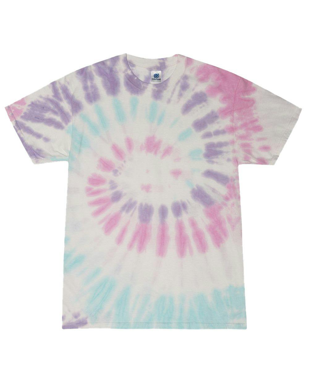 Image for Youth Multi-Color Tie-Dyed T-Shirt - 1000Y