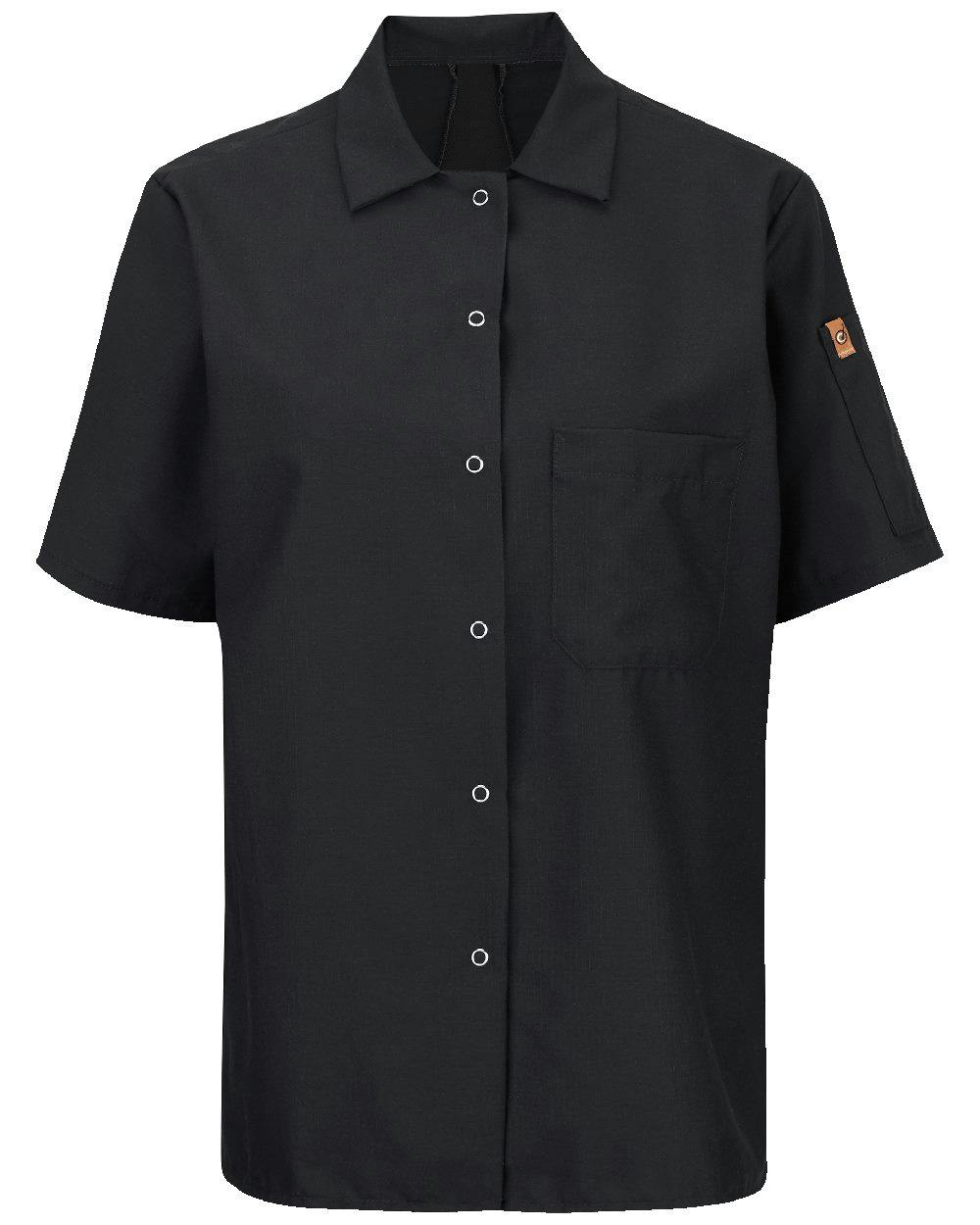 Image for Women's Mimix™ Short Sleeve Cook Shirt with OilBlok - 501X