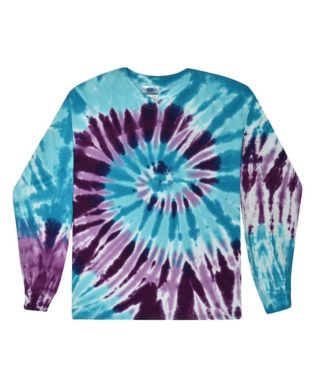 Image for Youth Tie-Dyed Long Sleeve T-Shirt - 2000Y