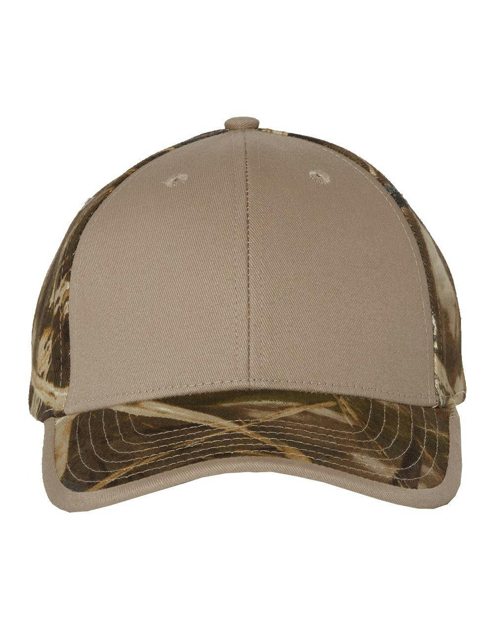 Image for Solid Front Camo Back Cap - LC102
