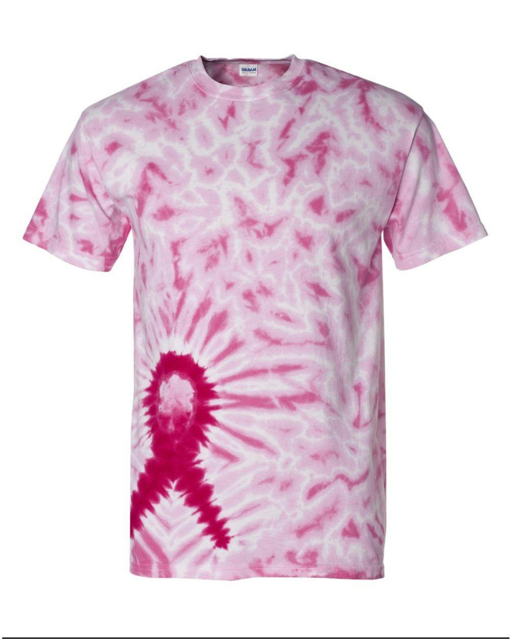 Image for Awareness Ribbon Tie-Dyed T-Shirt - 200AR