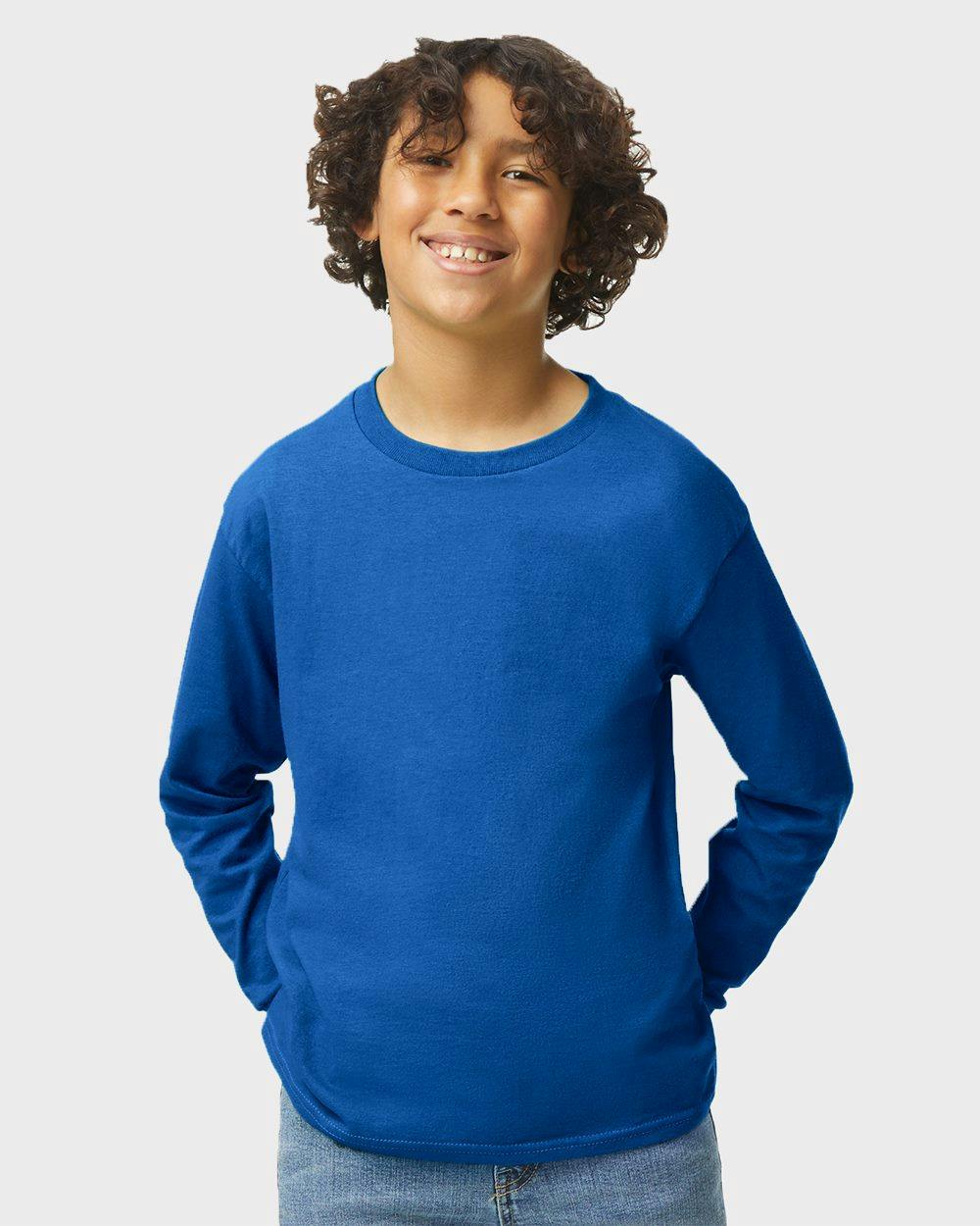 Image for Heavy Cotton™ Youth Long Sleeve T-Shirt - 5400B