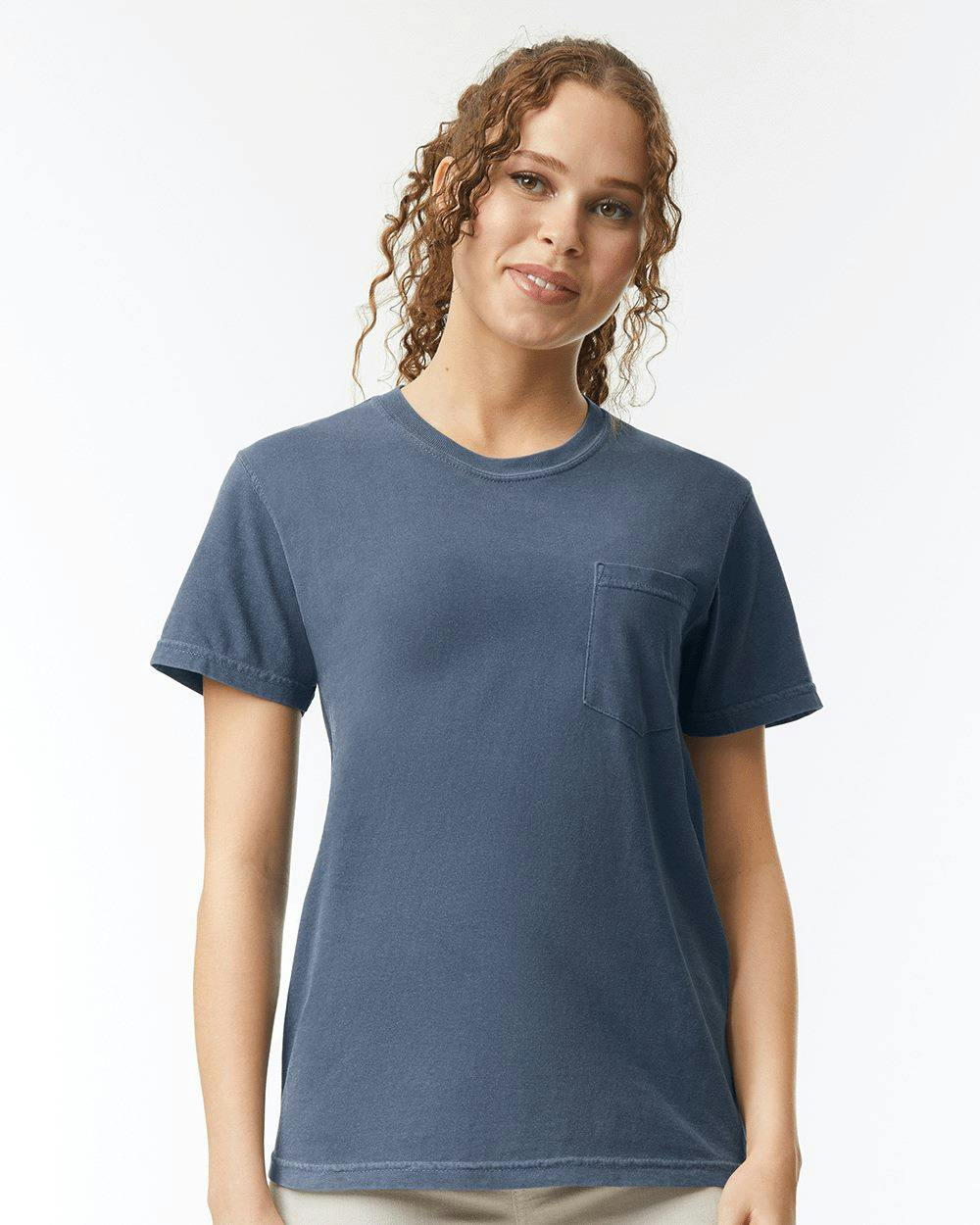 Image for Garment-Dyed Heavyweight Pocket T-Shirt - 6030