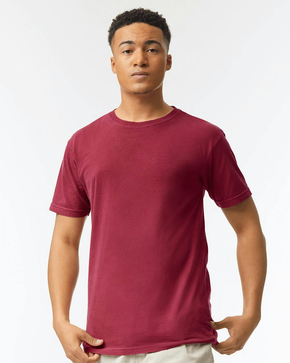 Image for Garment-Dyed Lightweight T-Shirt - 4017