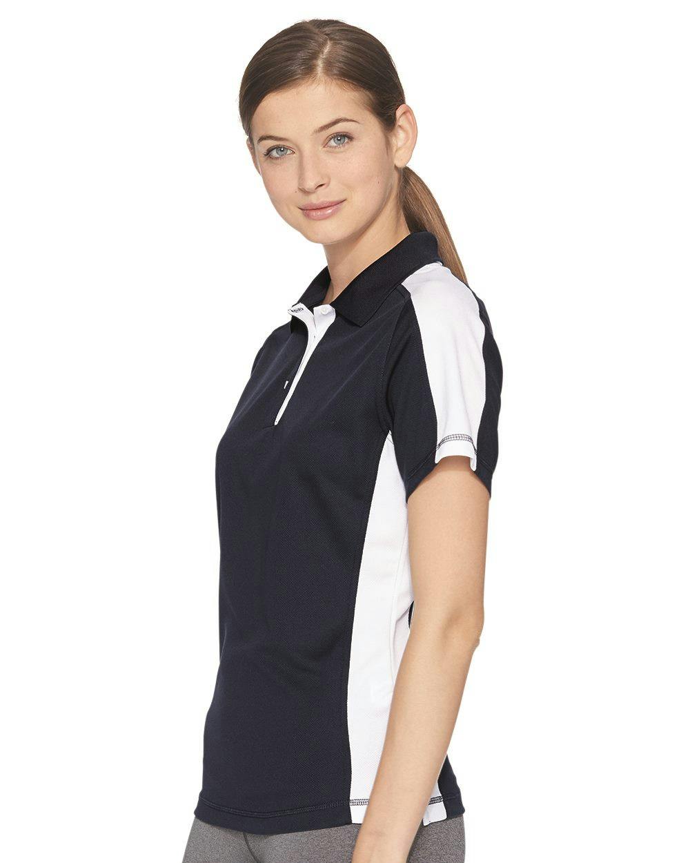 Image for Women's Colorblocked Moisture Free Mesh Polo - 5465