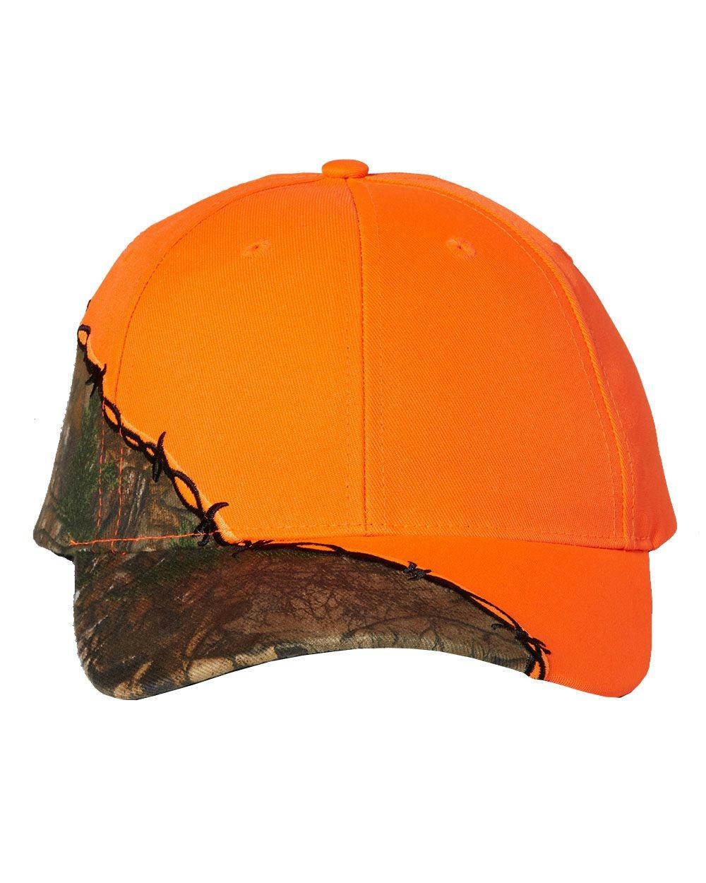 Image for Licensed Camo with Barbed Wire Embroidery Cap - LC4BW