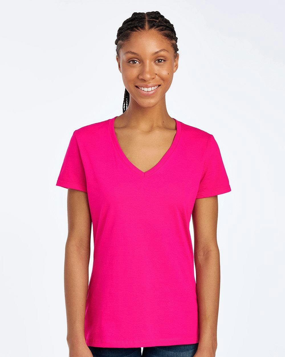 Image for HD Cotton Women's V-Neck T-Shirt - L39VR