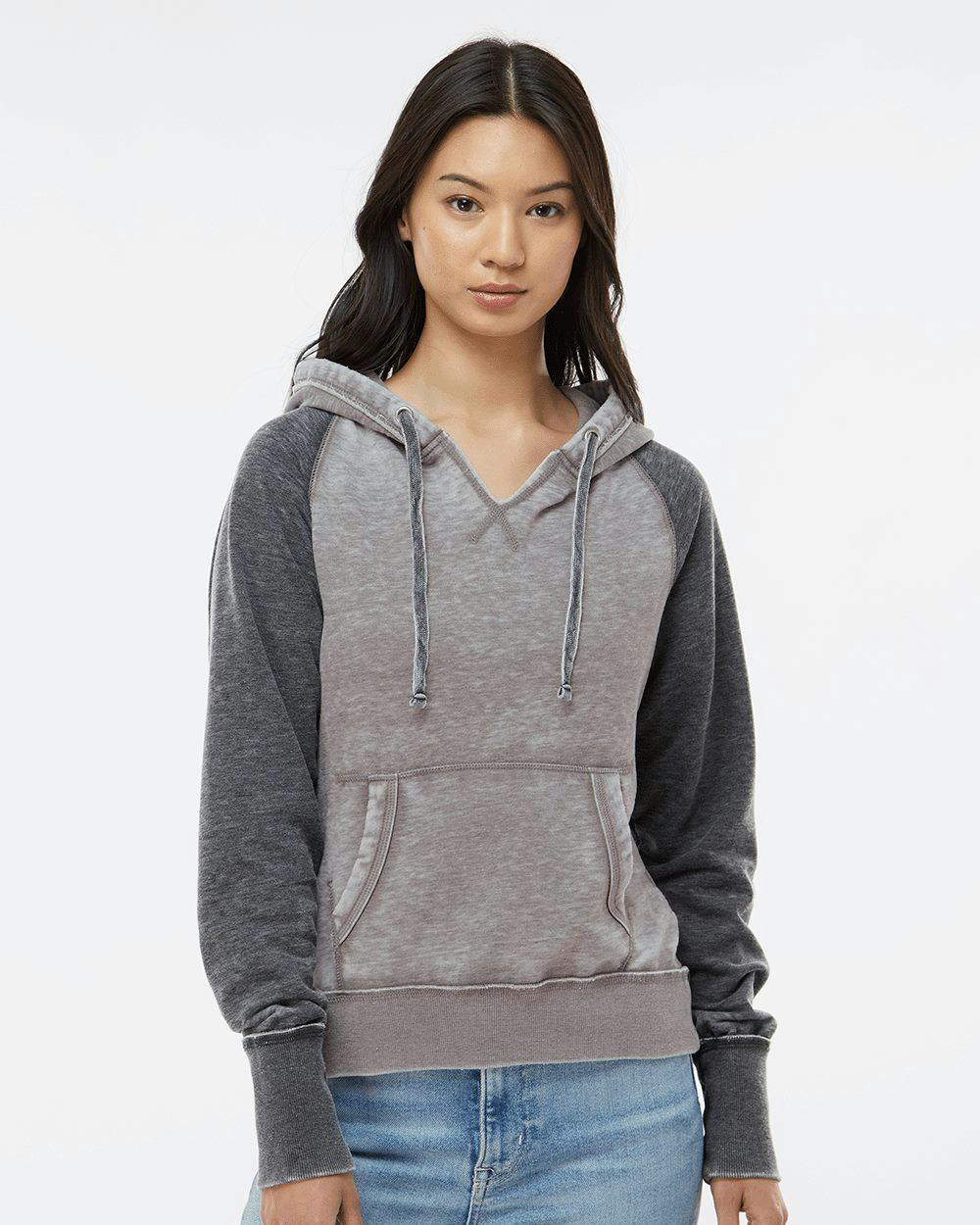 Image for Women's Zen Fleece Raglan Hooded Sweatshirt - 8926