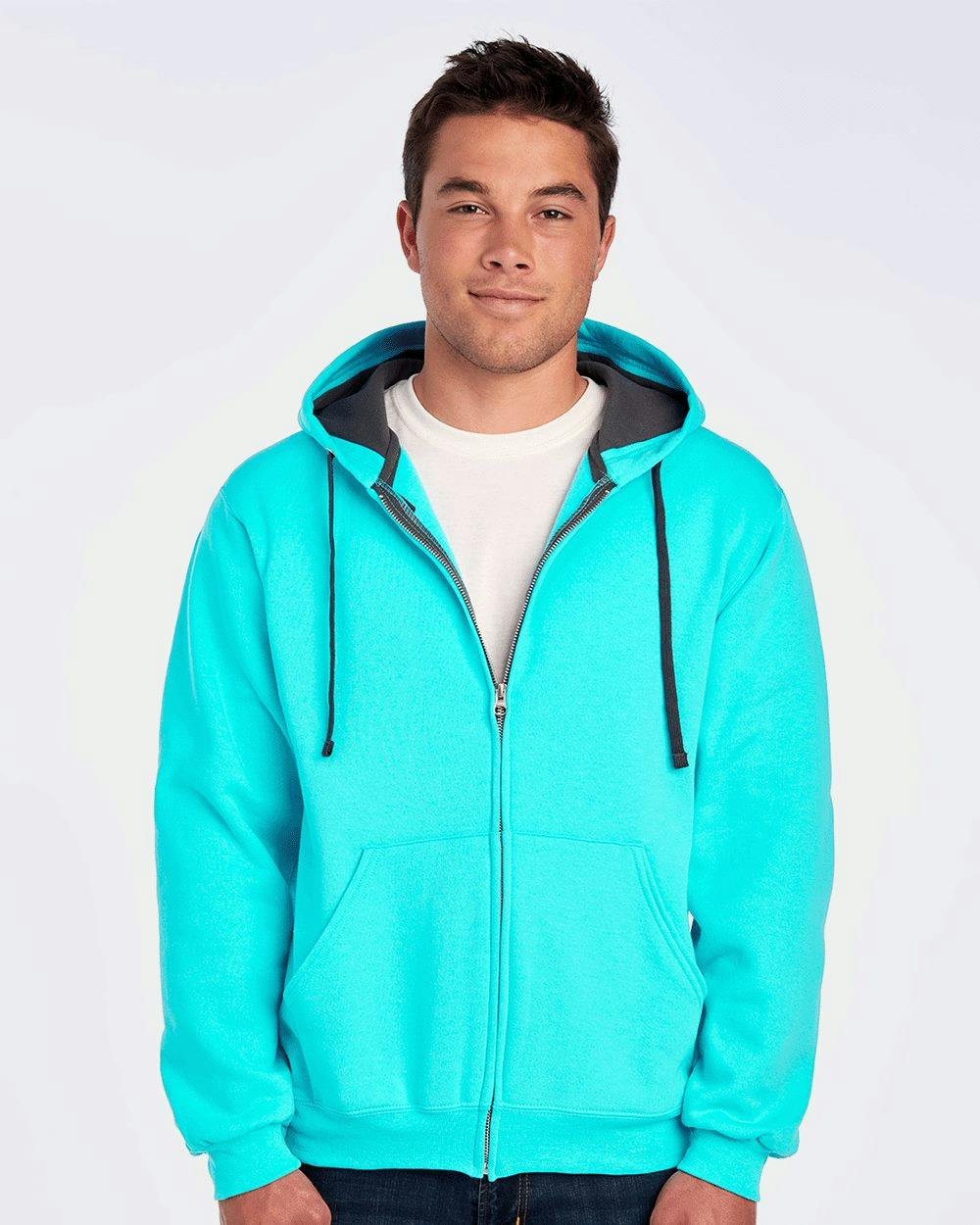 Image for Sofspun® Hooded Full-Zip Sweatshirt - SF73R