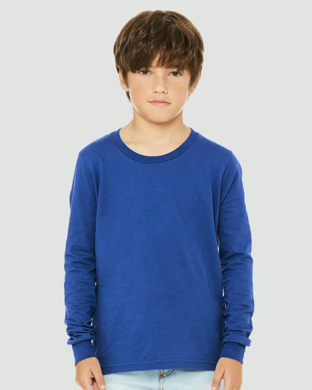 Image for Youth Jersey Long Sleeve Tee - 3501Y