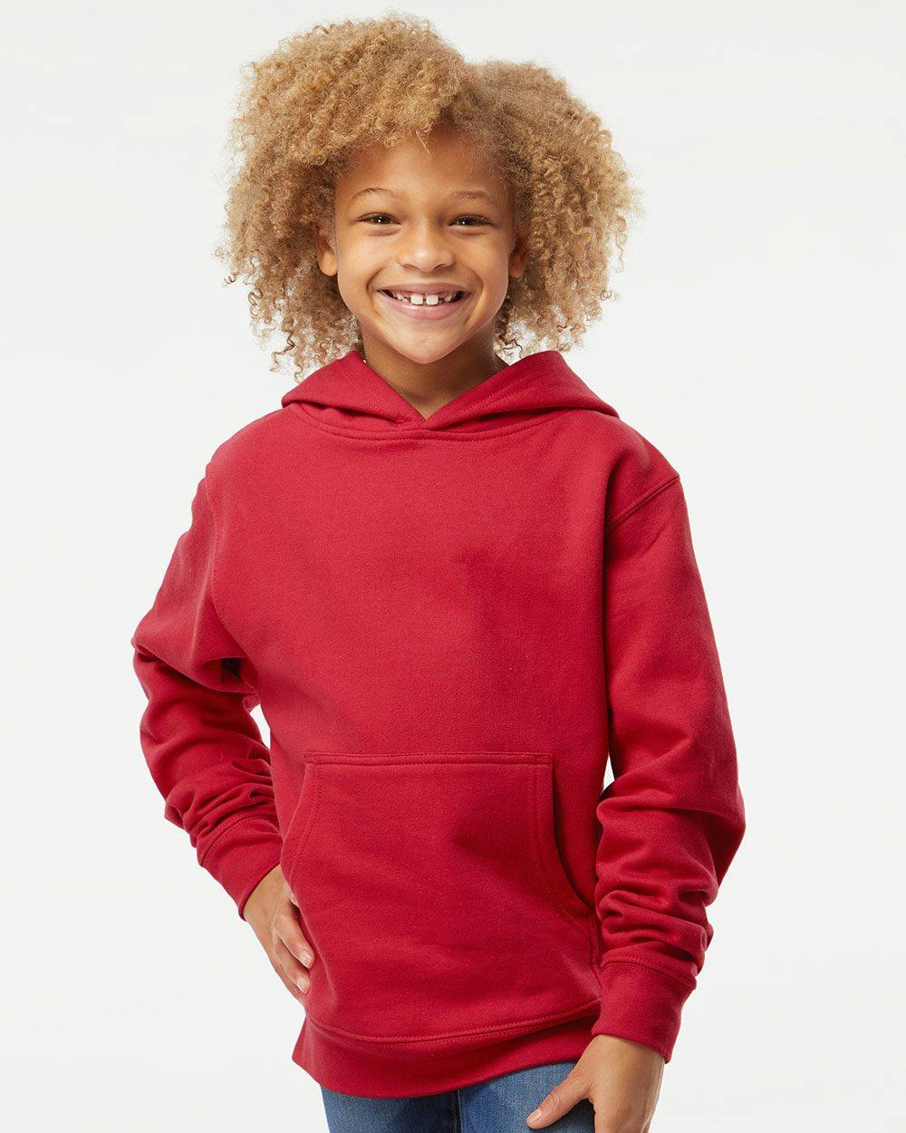 Image for Youth Midweight Hooded Sweatshirt - SS4001Y