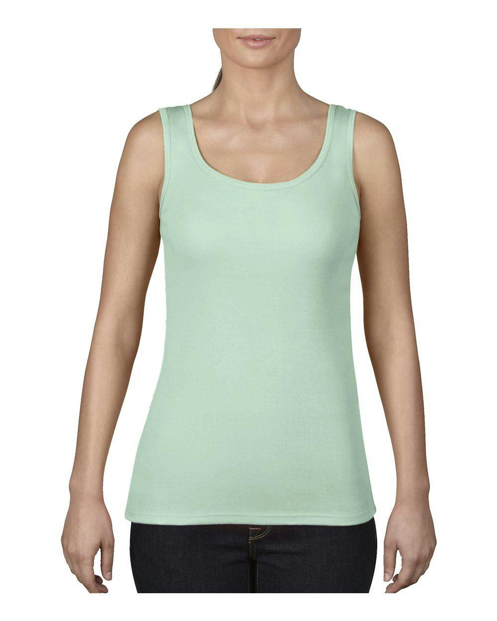 Image for Garment-Dyed Women’s Midweight Tank Top - 3060L