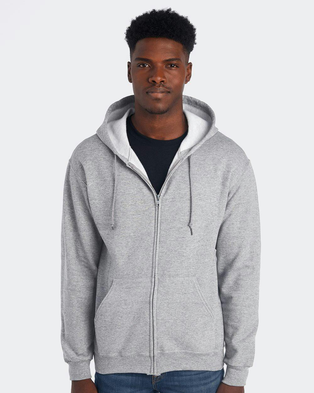 Image for NuBlend® Full-Zip Hooded Sweatshirt - 993MR