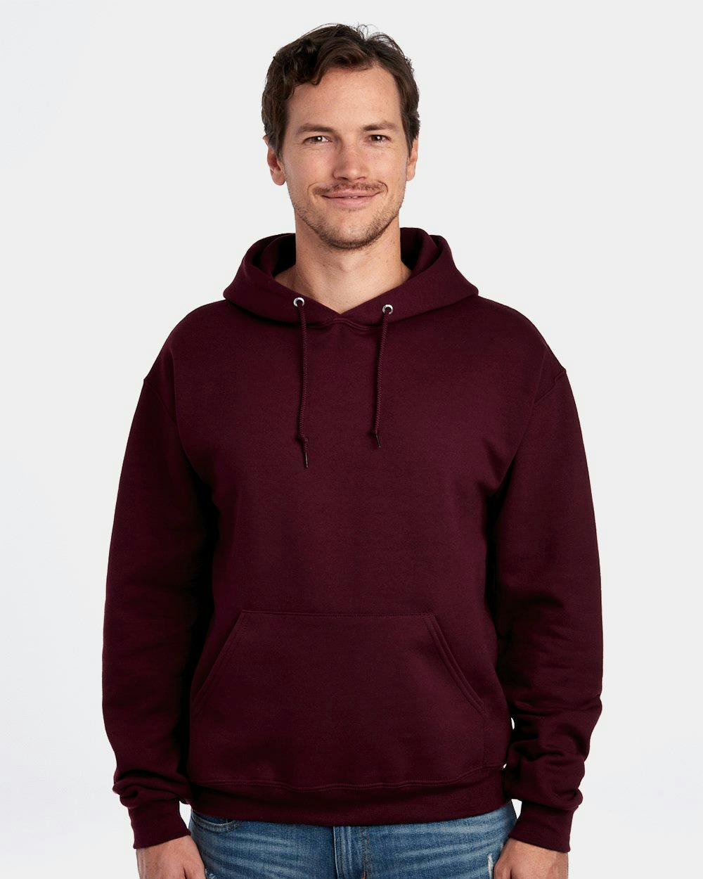 Image for Super Sweats NuBlend® Hooded Sweatshirt - 4997MR