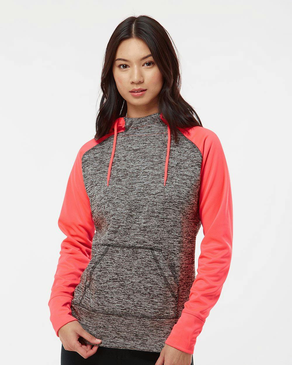 Image for Women’s Colorblocked Cosmic Fleece Hooded Sweatshirt - 8618
