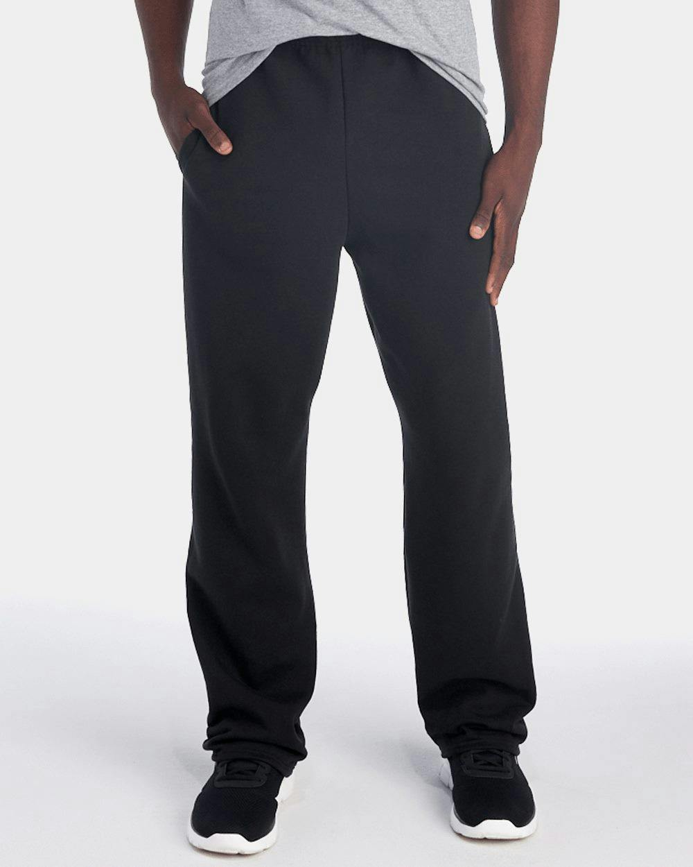 Image for NuBlend® Open-Bottom Sweatpants with Pockets - 974MPR