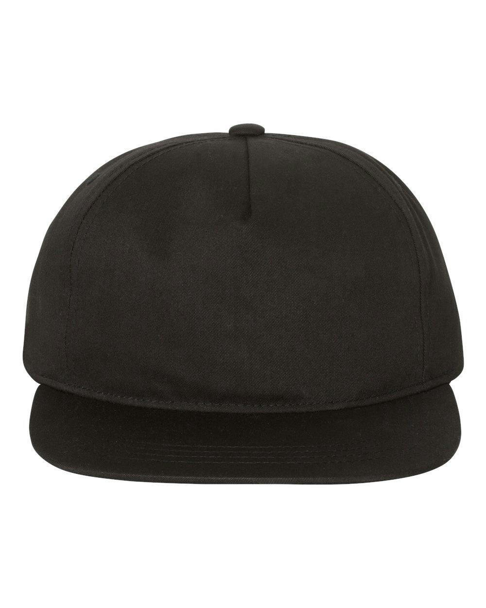 Image for Unstructured Five-Panel Snapback Cap - 6502
