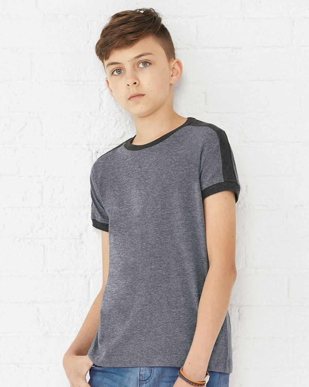 Image for Youth Retro Ringer Fine Jersey Tee - 6132