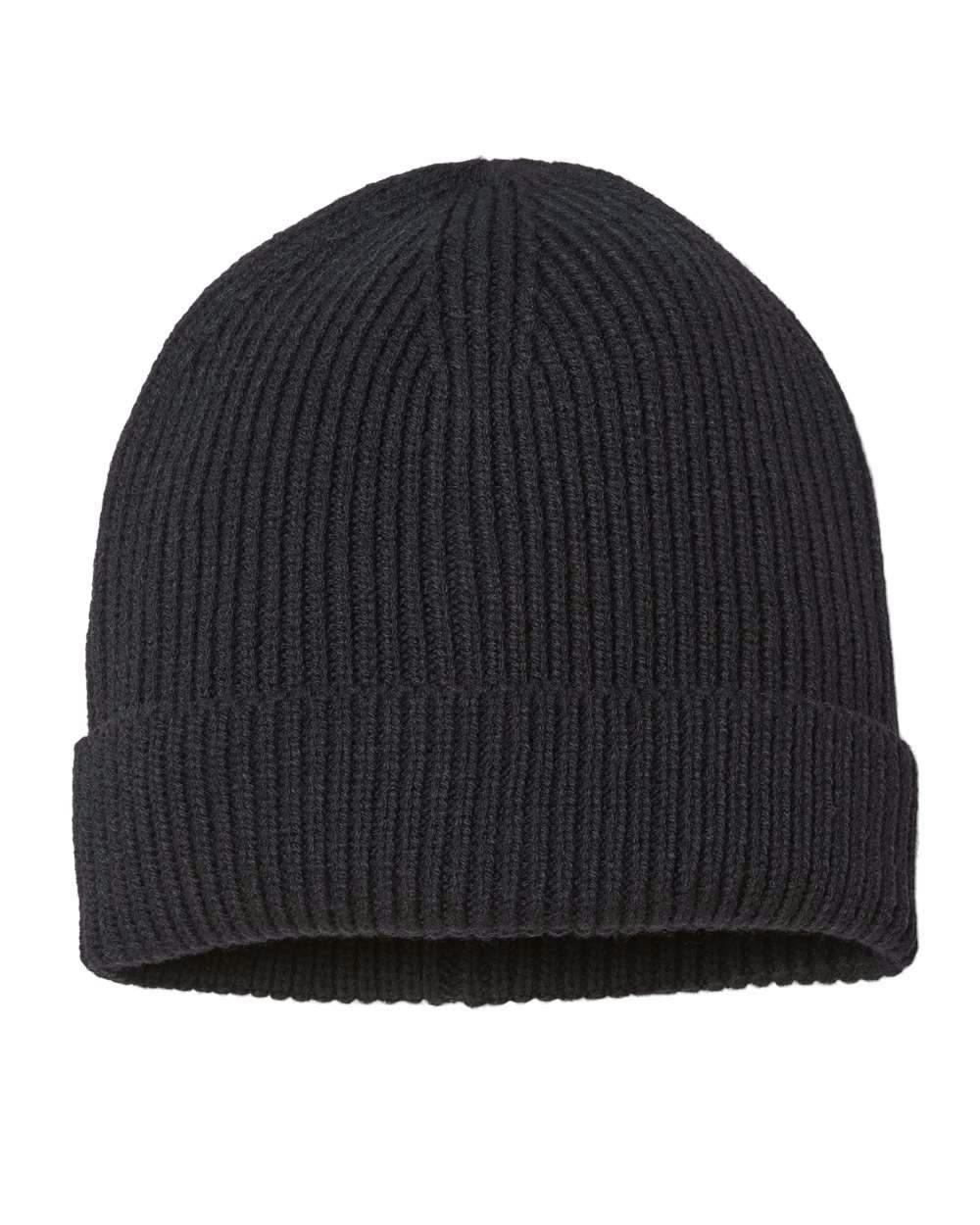 Image for Sustainable Fine Rib Cuffed Beanie - ANDY