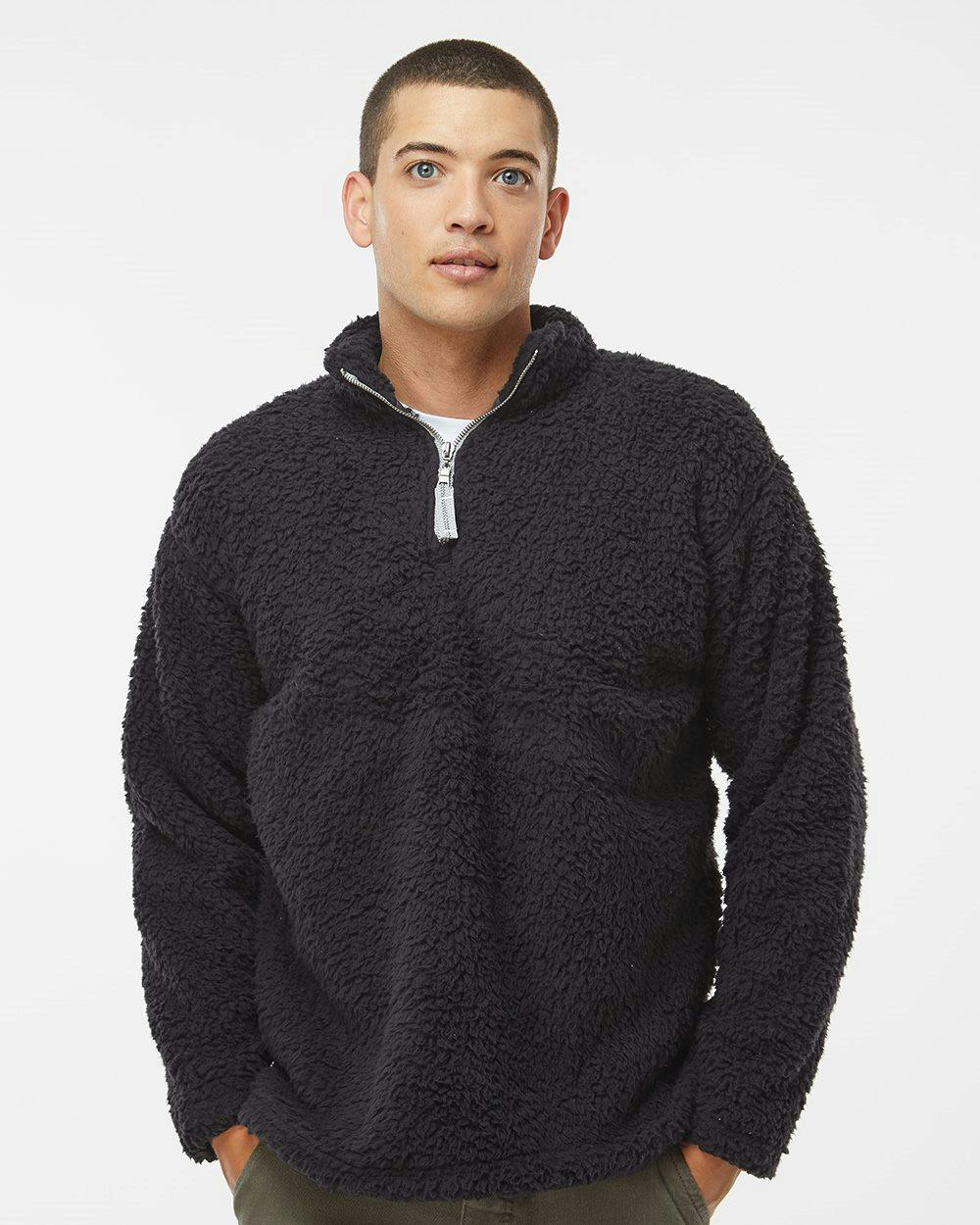Image for Sherpa Quarter-Zip Pullover - 8454