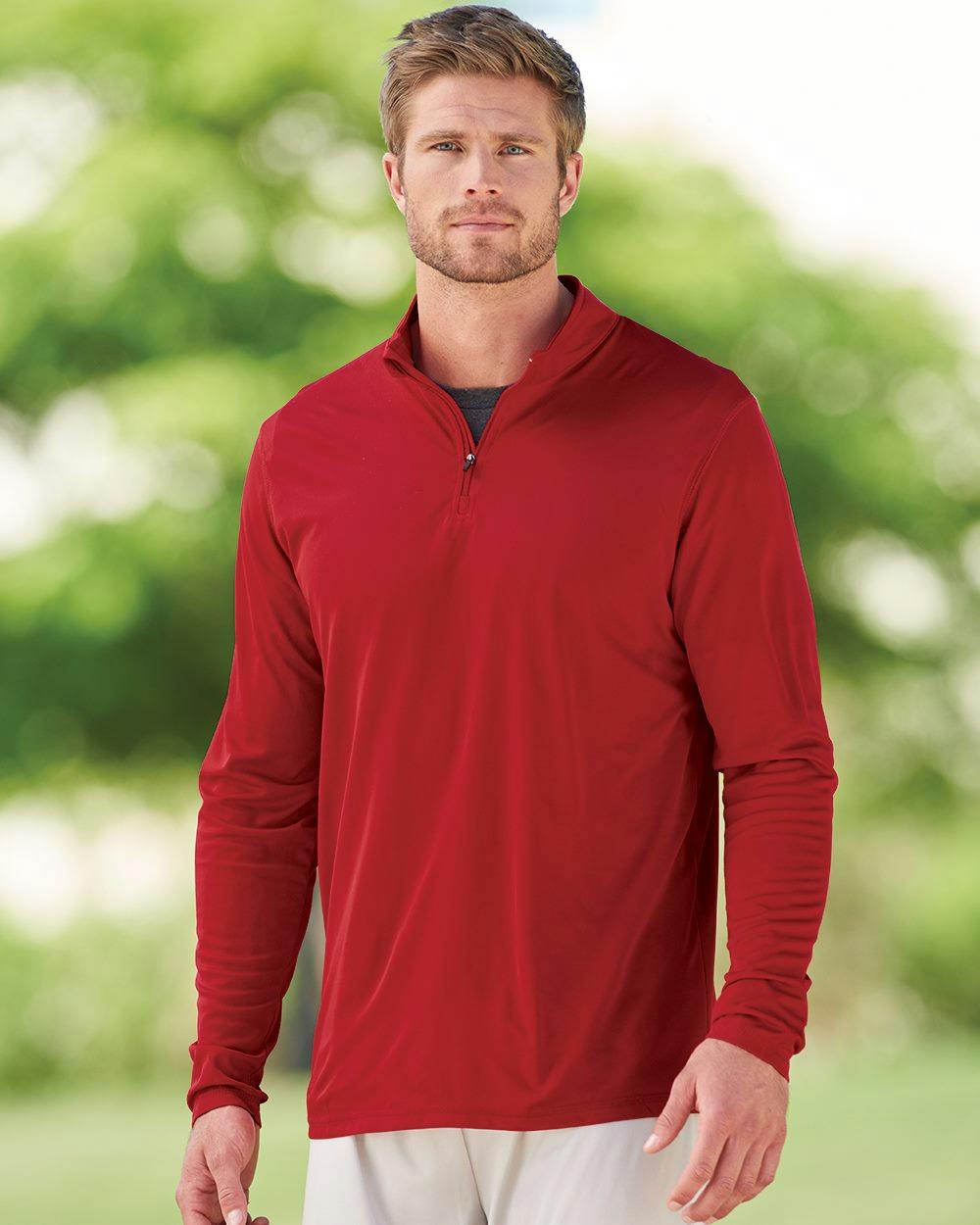 Image for Attain Color Secure® Performance Quarter-Zip Pullover - 2785