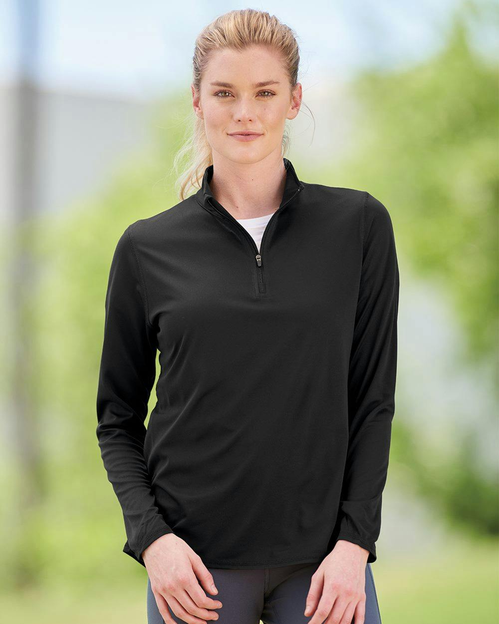 Image for Women's Attain Color Secure® Performance Quarter-Zip Pullover - 2787