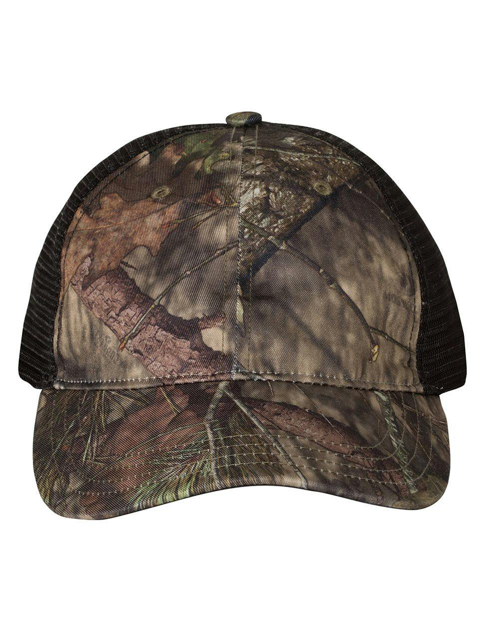 Image for Garment Washed Printed Trucker Cap - 111P