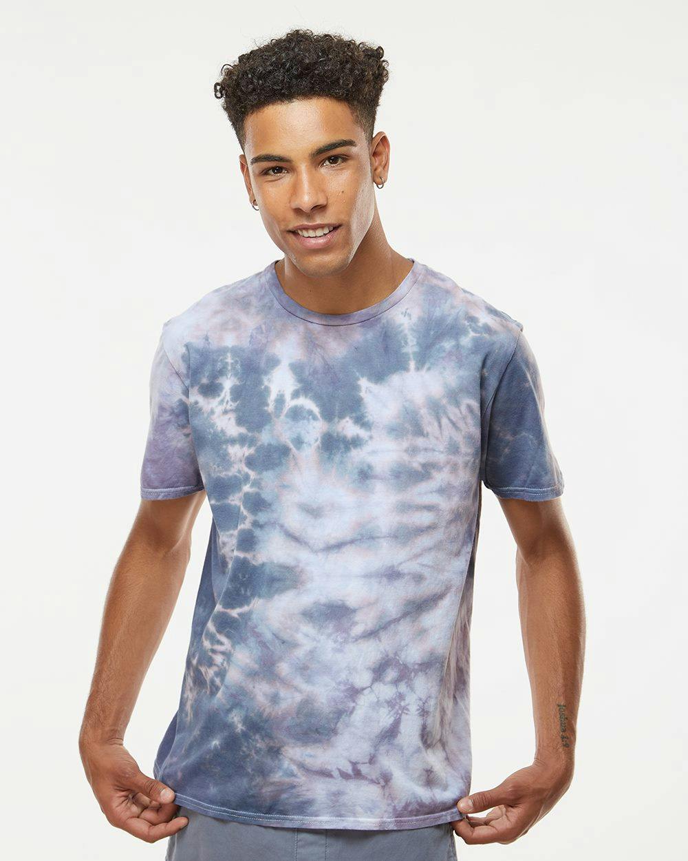 Image for LaMer Over-Dyed Crinkle Tie-Dyed T-Shirt - 640LM