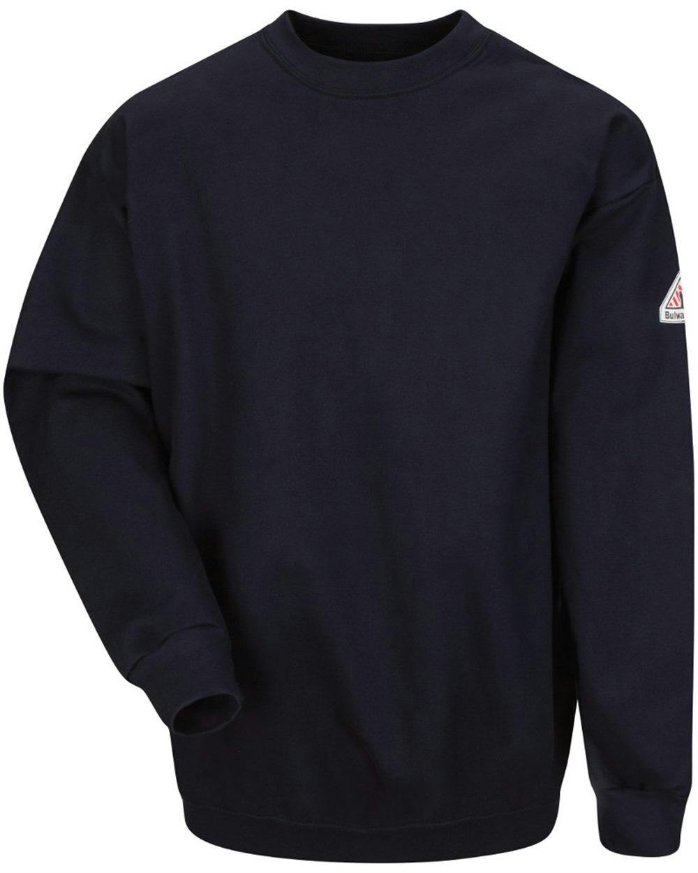 Image for Pullover Crewneck Sweatshirt - Cotton/Spandex Blend - SEC2