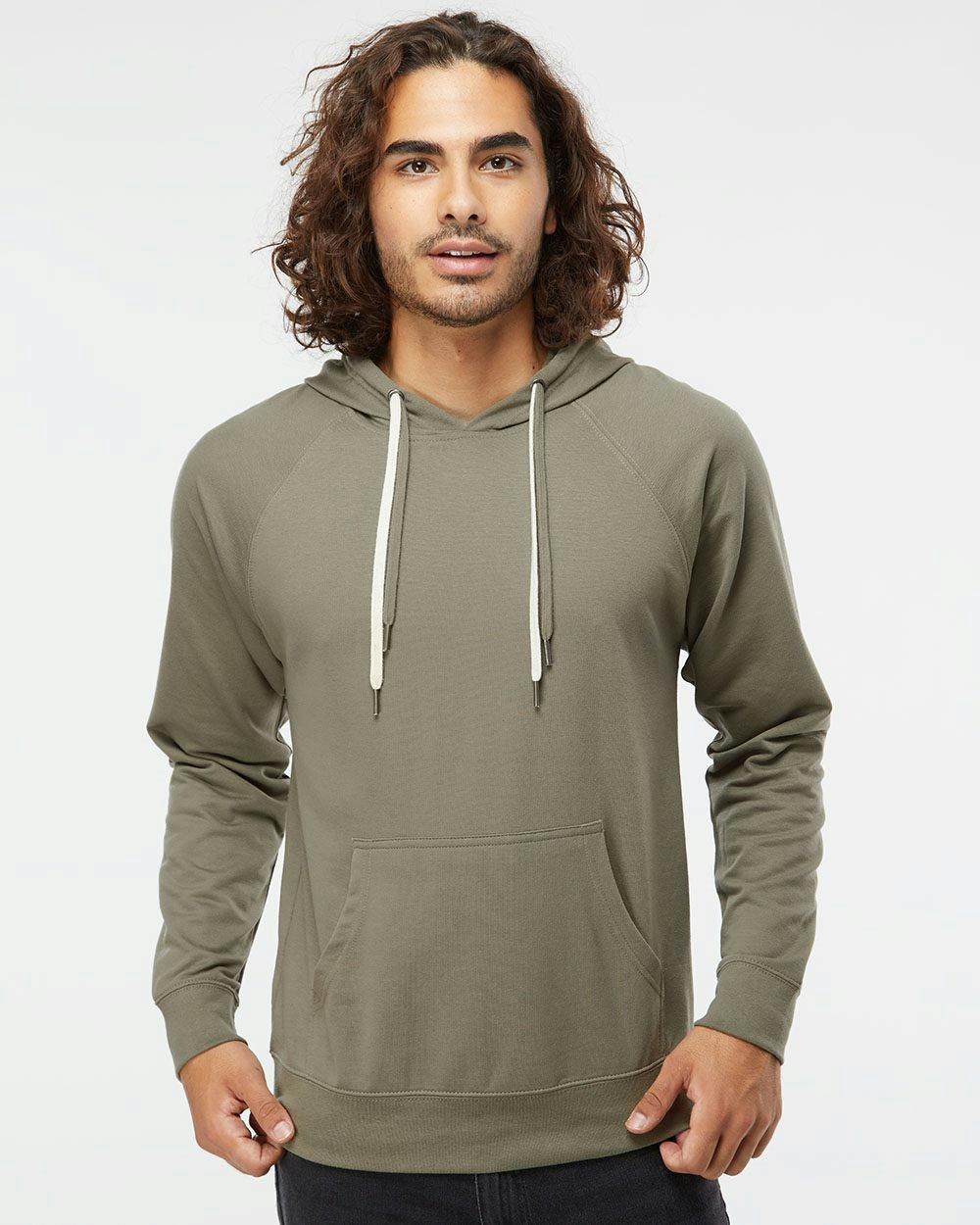 Image for Icon Lightweight Loopback Terry Hooded Sweatshirt - SS1000