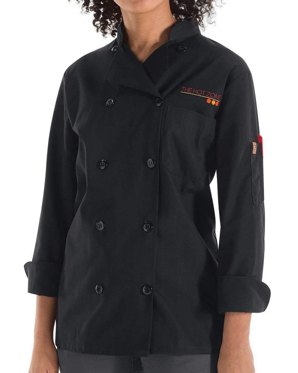 Image for Women's Mimix™ Chef Coat with OilBlok - 041X