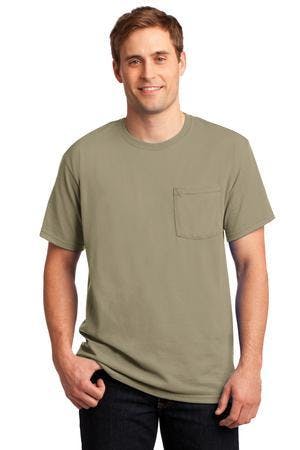 Image for Jerzees - Dri-Power 50/50 Cotton/Poly Pocket T-Shirt. 29MP