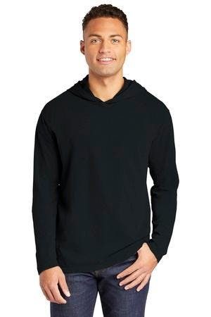 Image for DISCONTINUED COMFORT COLORS Heavyweight Ring Spun Long Sleeve Hooded Tee. 4900