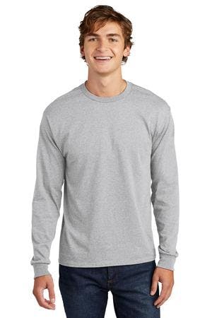 Image for Hanes Essential-T 100% Cotton Long Sleeve T-Shirt 5286