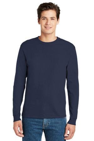 Image for Hanes - Authentic 100% Cotton Long Sleeve T-Shirt. 5586