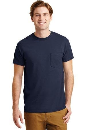 Image for Gildan - DryBlend 50 Cotton/50 Poly Pocket T-Shirt. 8300