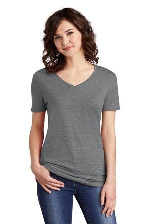 Image for JERZEES Ladies Snow Heather Jersey V-Neck T-Shirt 88WV