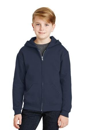 Image for Jerzees - Youth NuBlend Full-Zip Hooded Sweatshirt. 993B