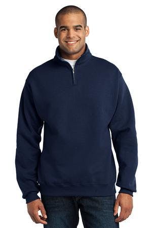 Image for Jerzees - NuBlend 1/4-Zip Cadet Collar Sweatshirt. 995M