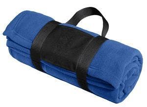 Image for Port Authority Fleece Blanket with Carrying Strap. BP20