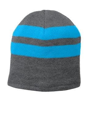 Image for Port & Company Fleece-Lined Striped Beanie Cap. C922