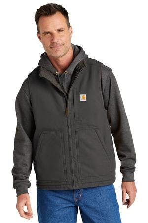 Image for Carhartt Sherpa-Lined Mock Neck Vest CT104277