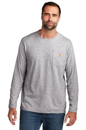 Image for Carhartt Force Long Sleeve Pocket T-Shirt CT104617