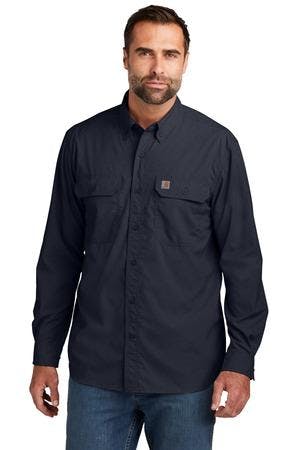 Image for Carhartt Force Solid Long Sleeve Shirt CT105291