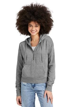 Image for District Women's Perfect Tri Fleece 1/2-Zip Pullover DT1311