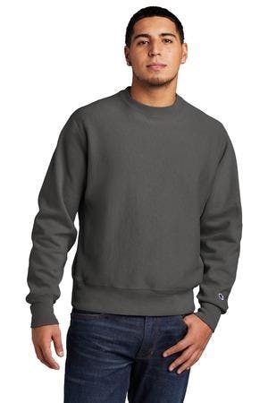 Image for Champion Reverse Weave Garment-Dyed Crewneck Sweatshirt. GDS149